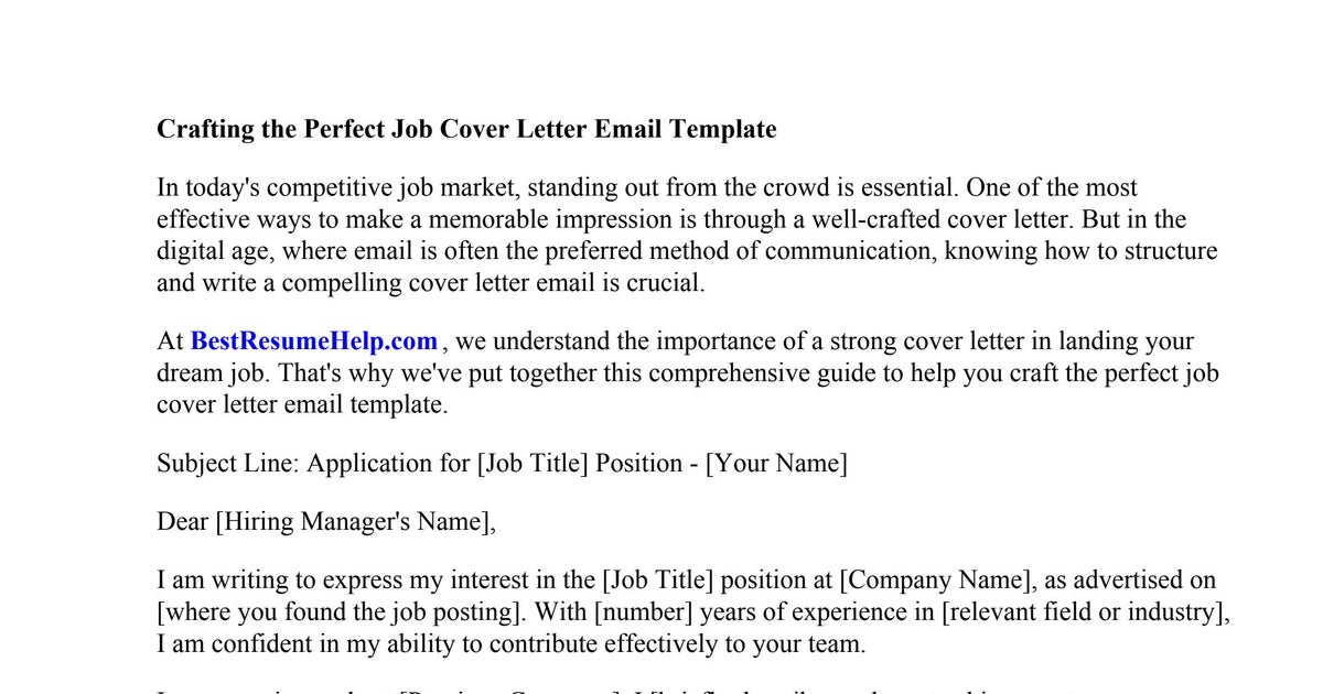 A Comprehensive Guide to Crafting a Job Offer Email Sample