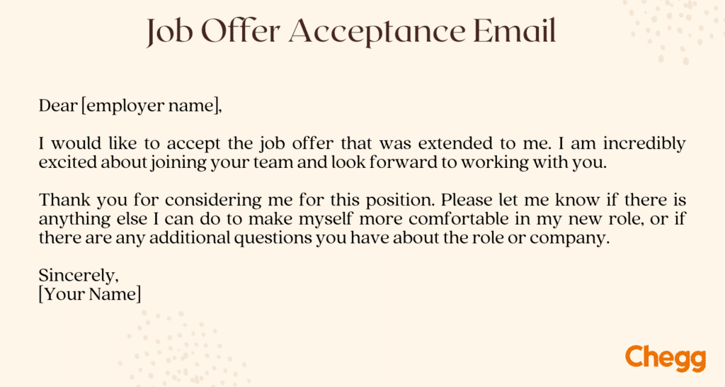 Crafting the Perfect Accepting Job Offer Email Sample: A Step-by-Step Guide