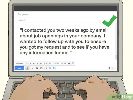 How to Ask Someone for a Job Opportunity: Email Sample Included